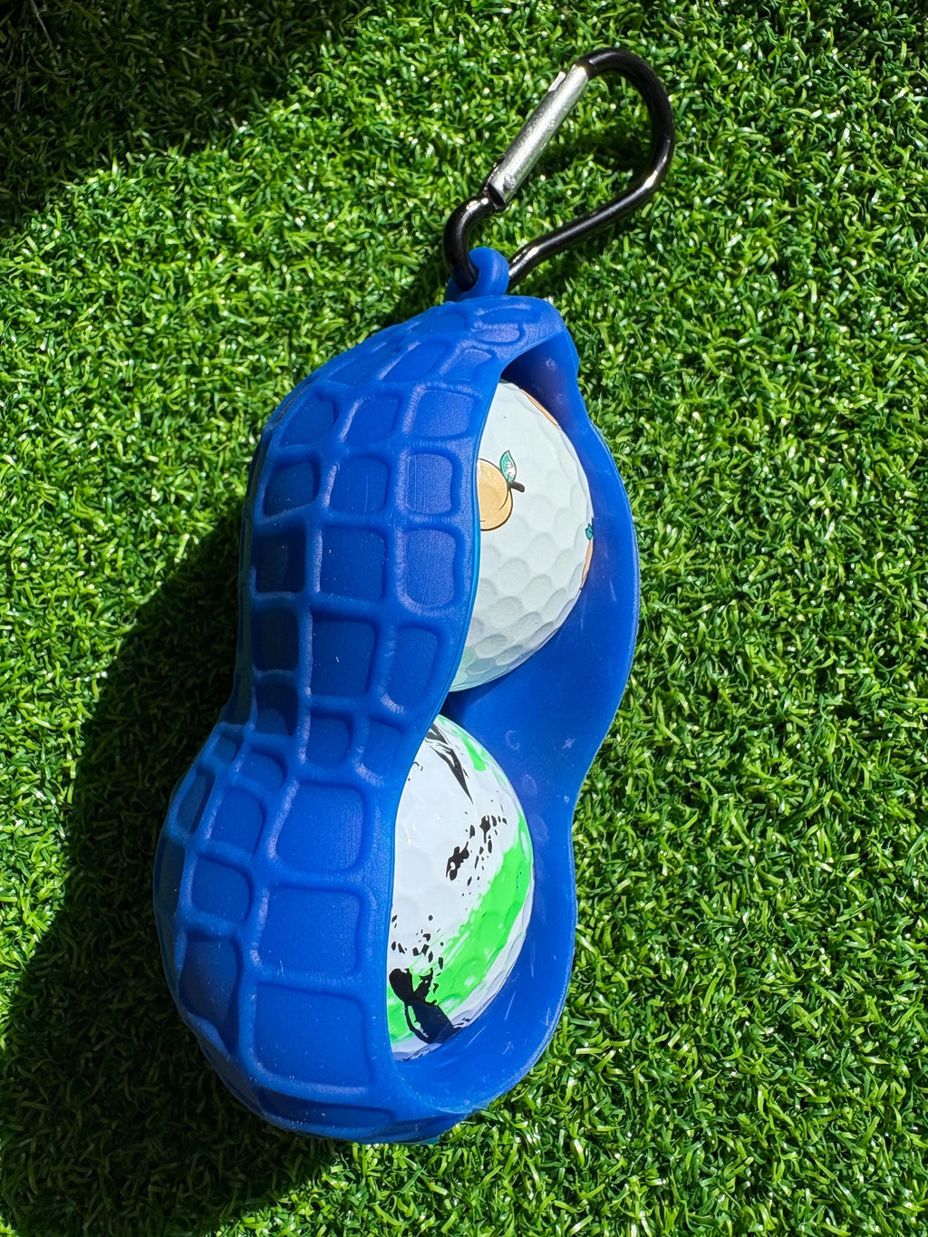 Golf Balls Holder Silicone Case Peanut-Design