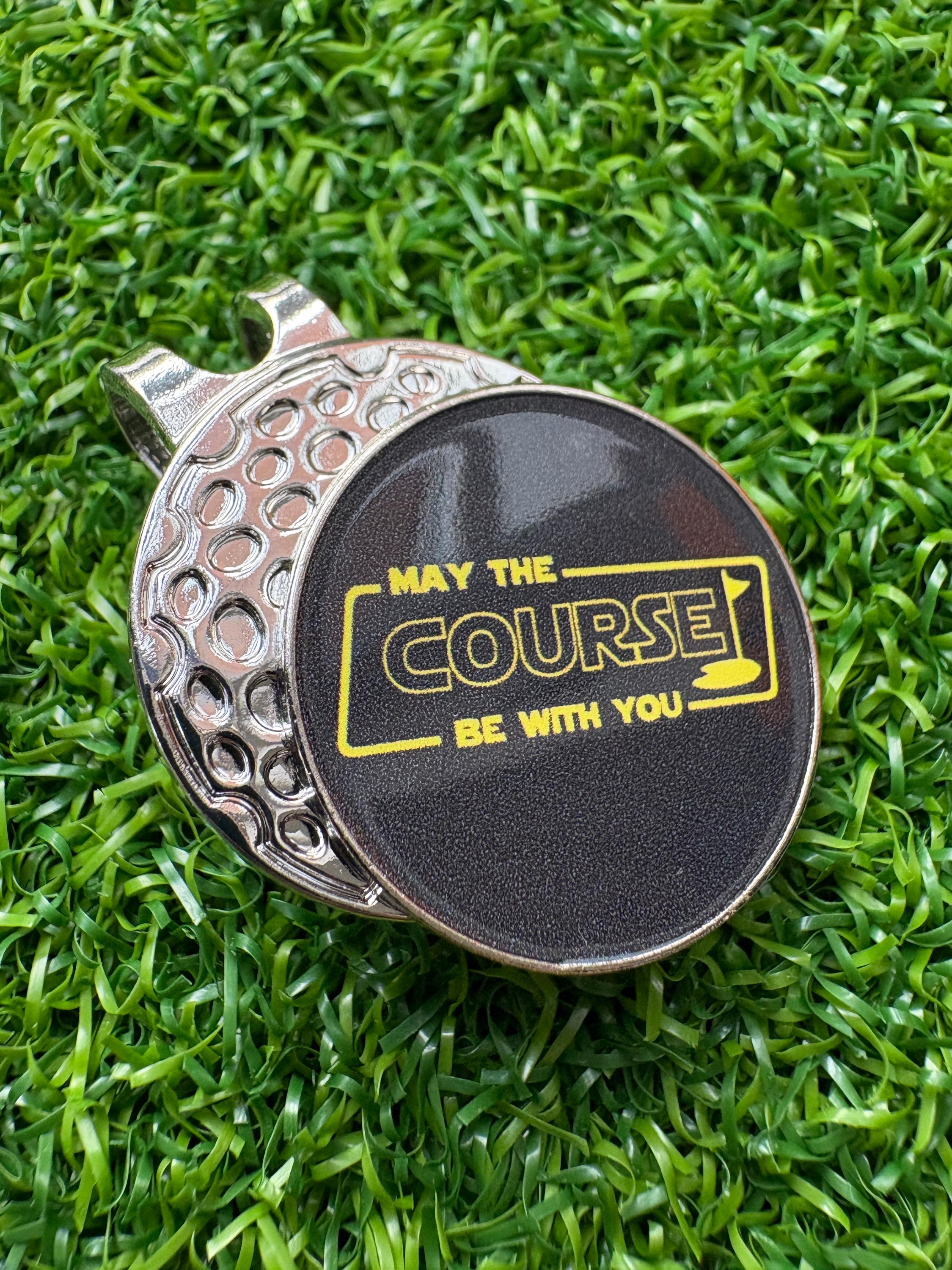 Funny Golf Ball Markers – 3 Designs, hat clips included