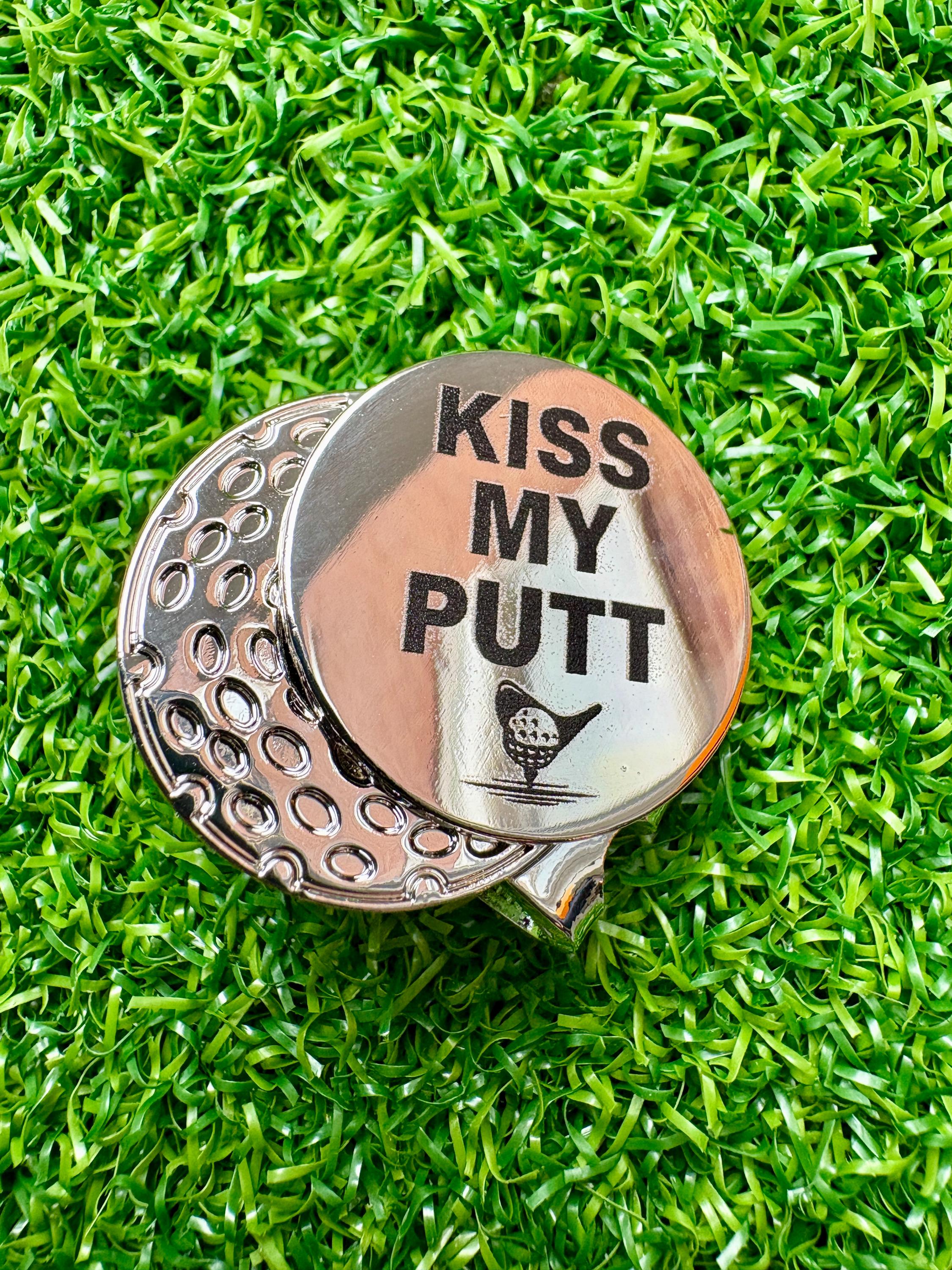 Golf ball marker gift, hat clip included