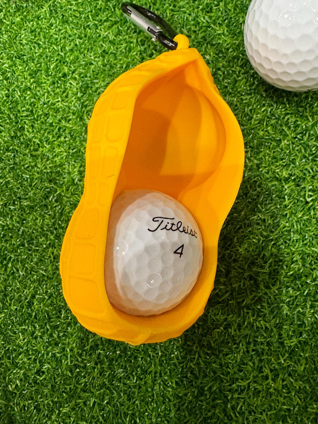 Golf Balls Holder Silicone Case Peanut-Design