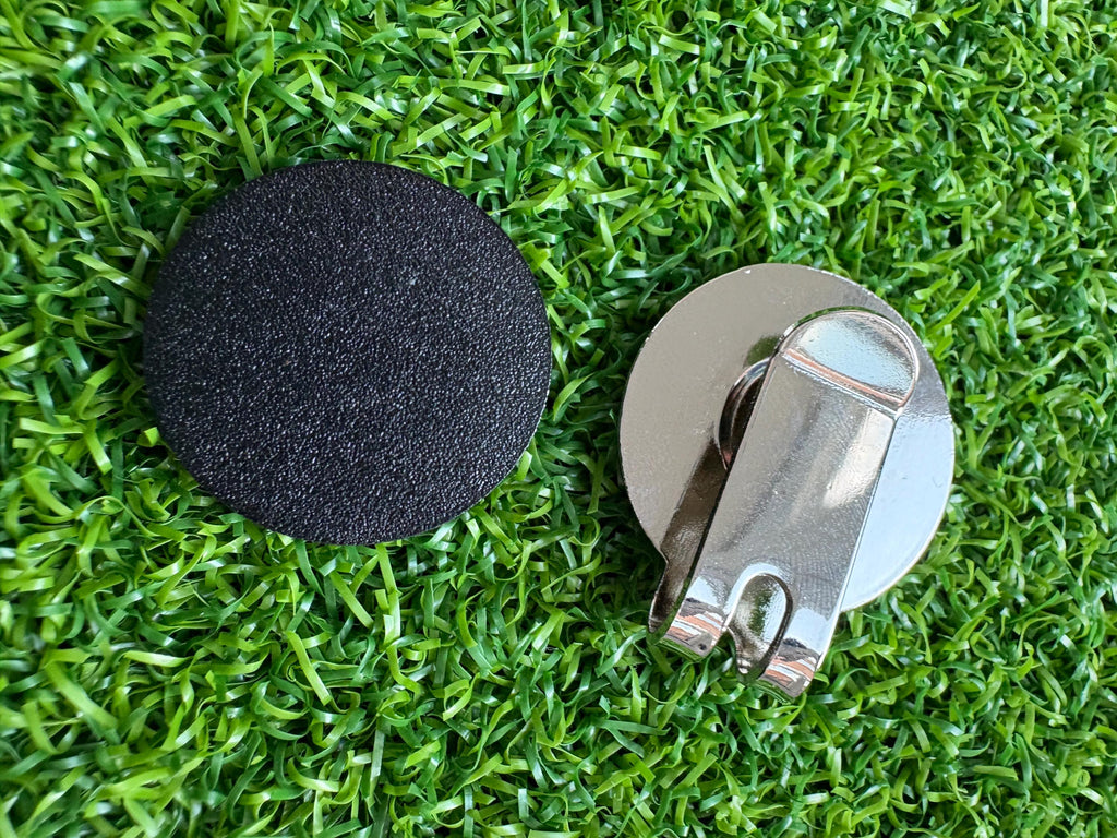 Spider style golf Ball Marker with Hat Clip
