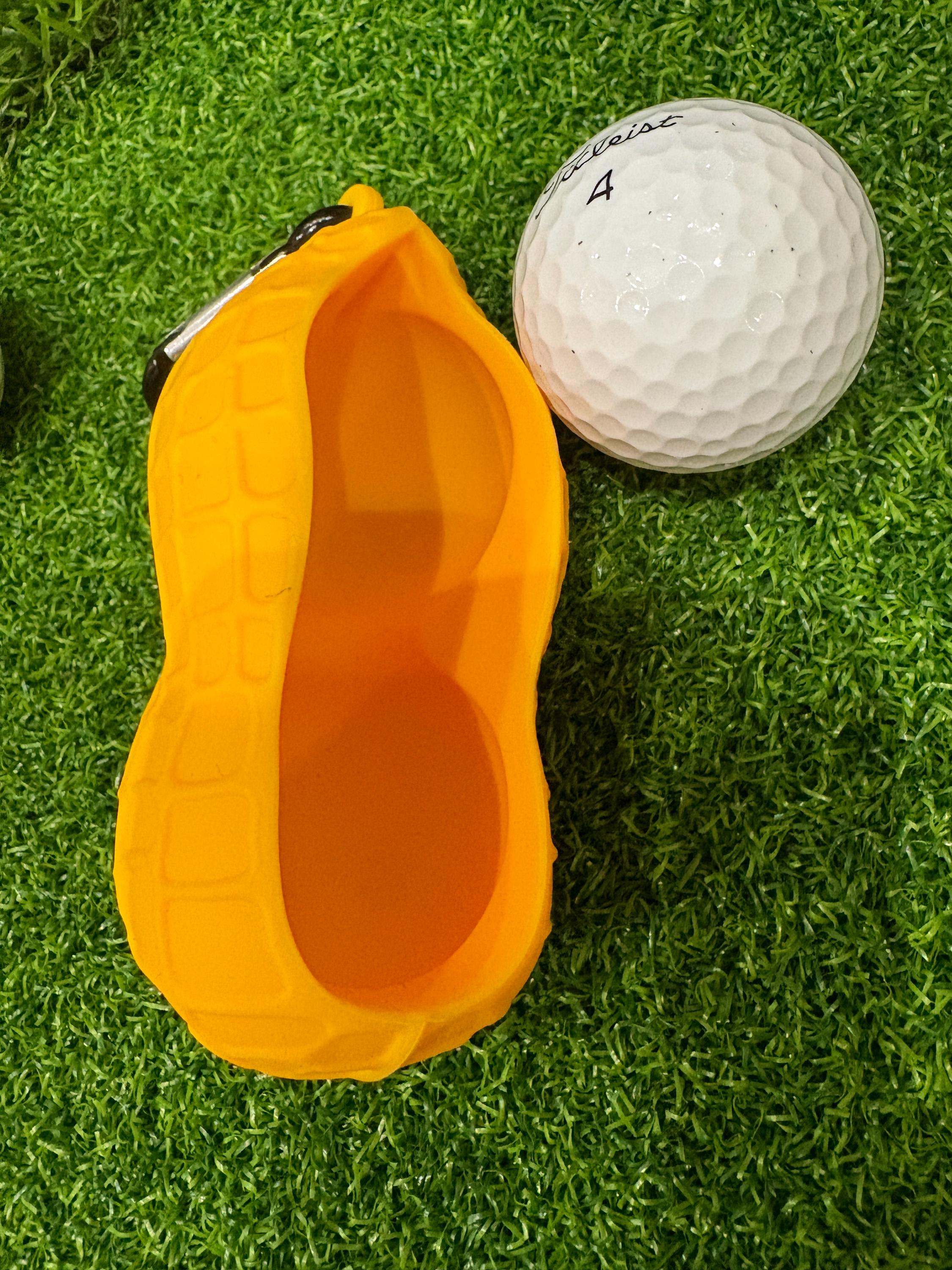 Golf Balls Holder Silicone Case Peanut-Design